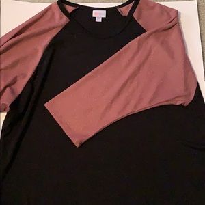 3XL Elegant Lularoe Randy black and rose gold